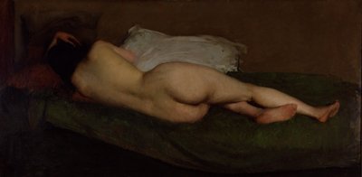 Nude Reclining by Hugh Ramsay